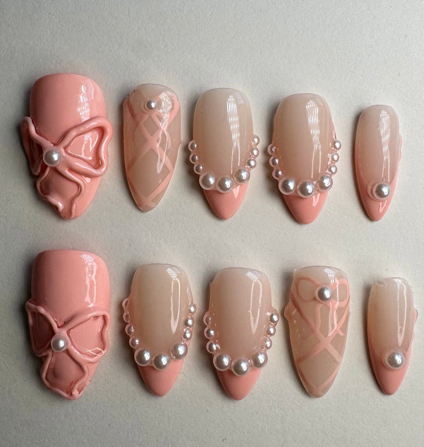 Press on nails| Ballet core