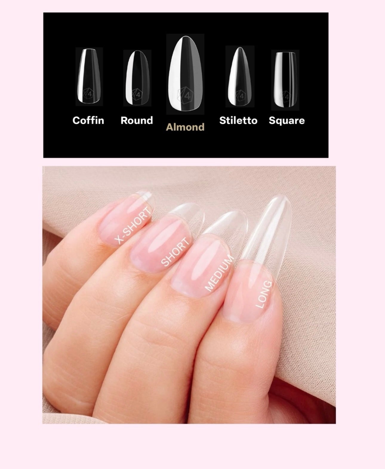 Press on nails| cherry cake set