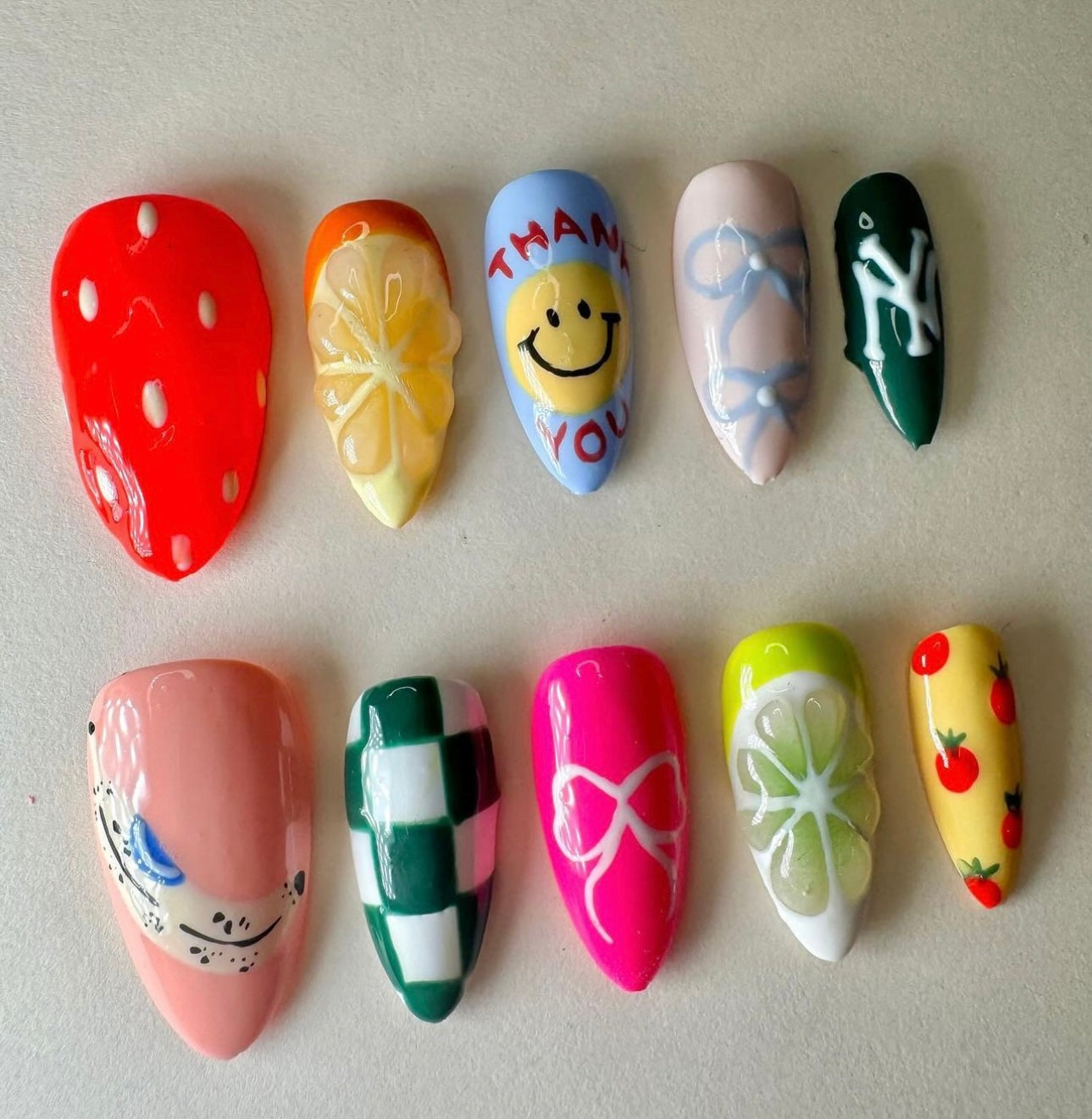 Press on nails| Summer in NYC