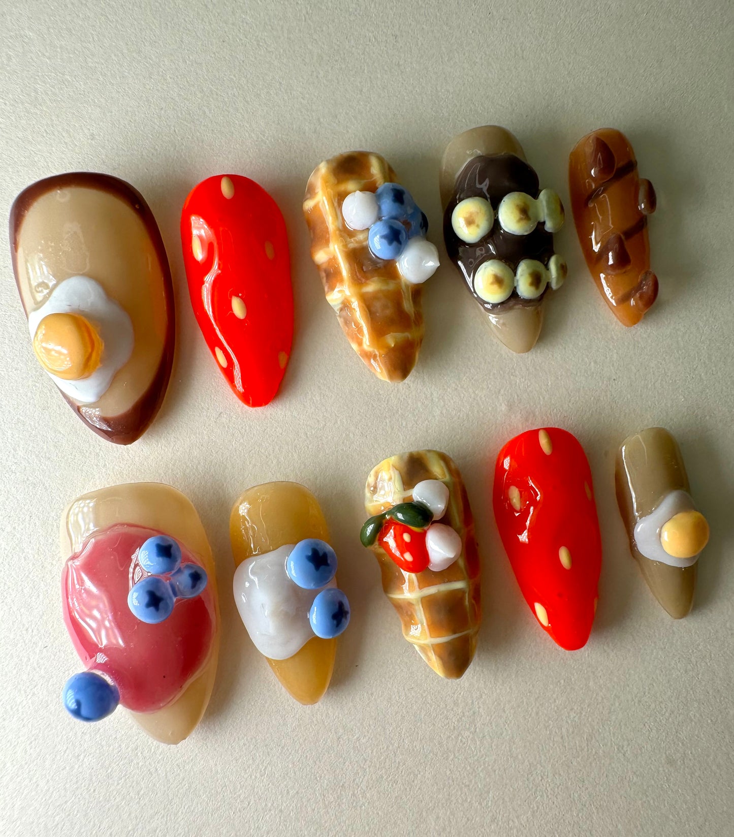 Press on nails| Brunch special set