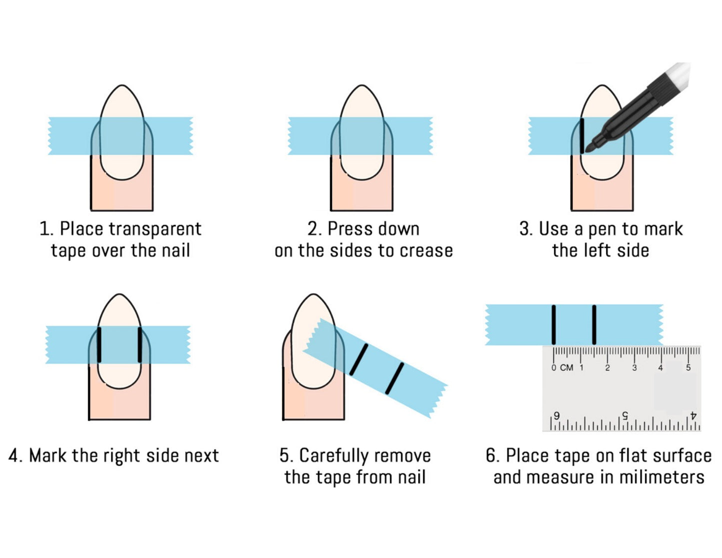 Press on nails| the Tropics set